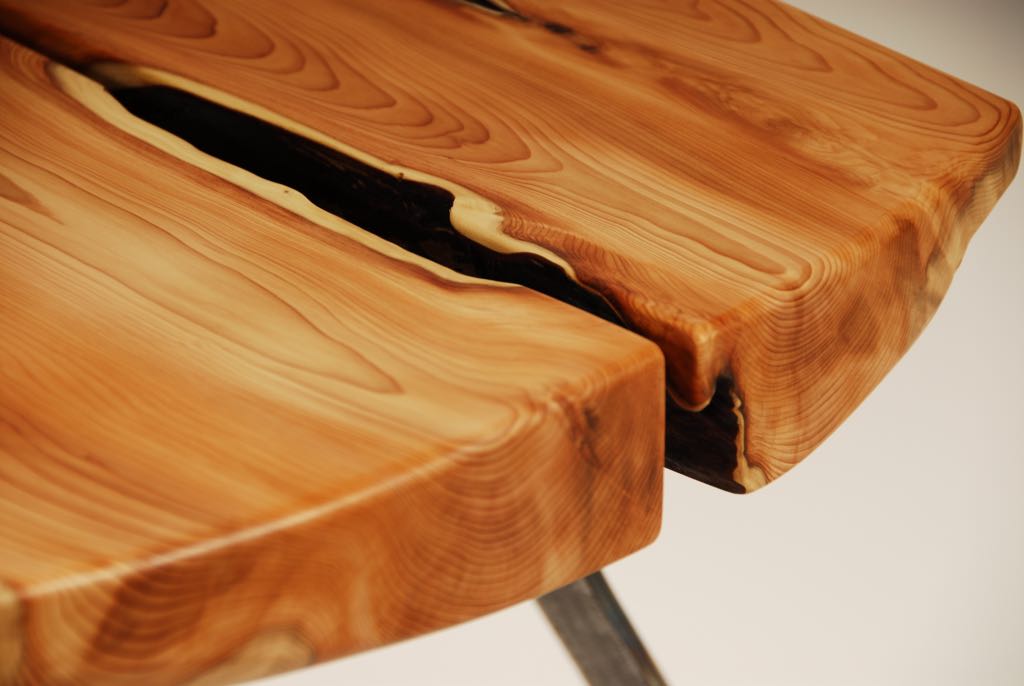 Yew-table-closeup